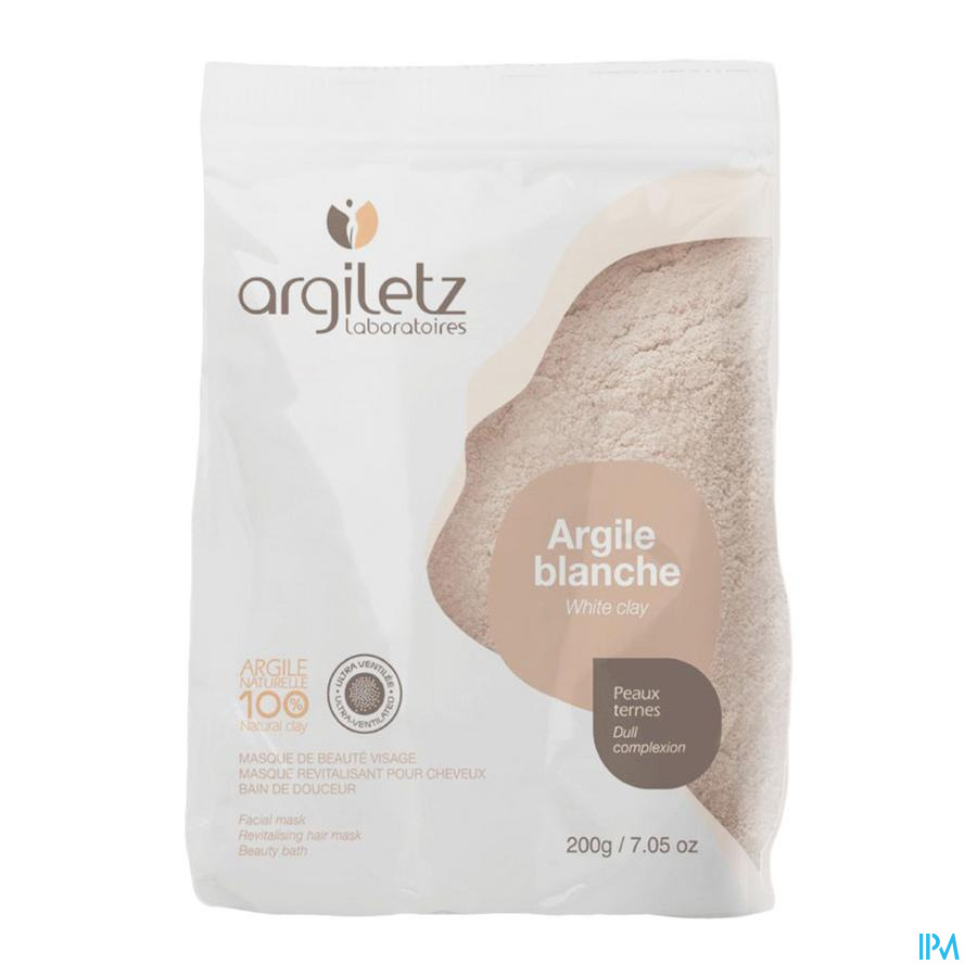 vignette Argiletz Argile Blanche Poudre Ultraventilee 200g