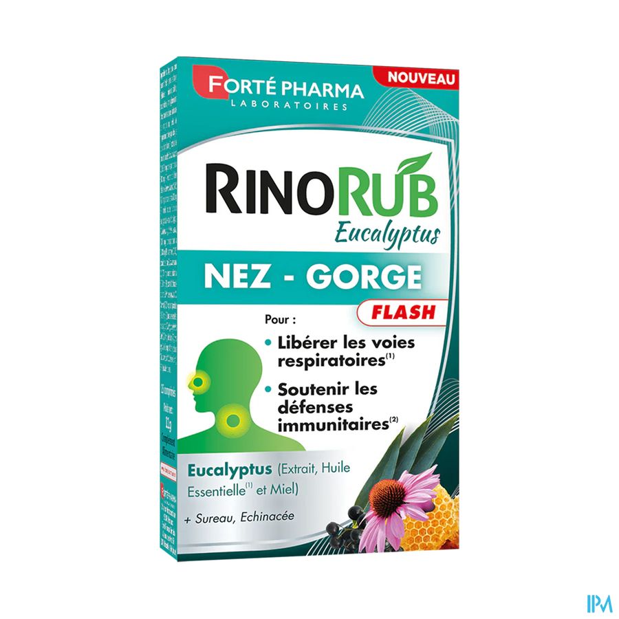 produit FORTE PHARMA RINORUB NEZ-GORGE CPR15