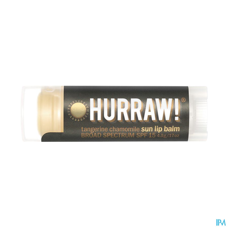 produit HURRAW! BAUME LEVRES SOLEIL SPF15