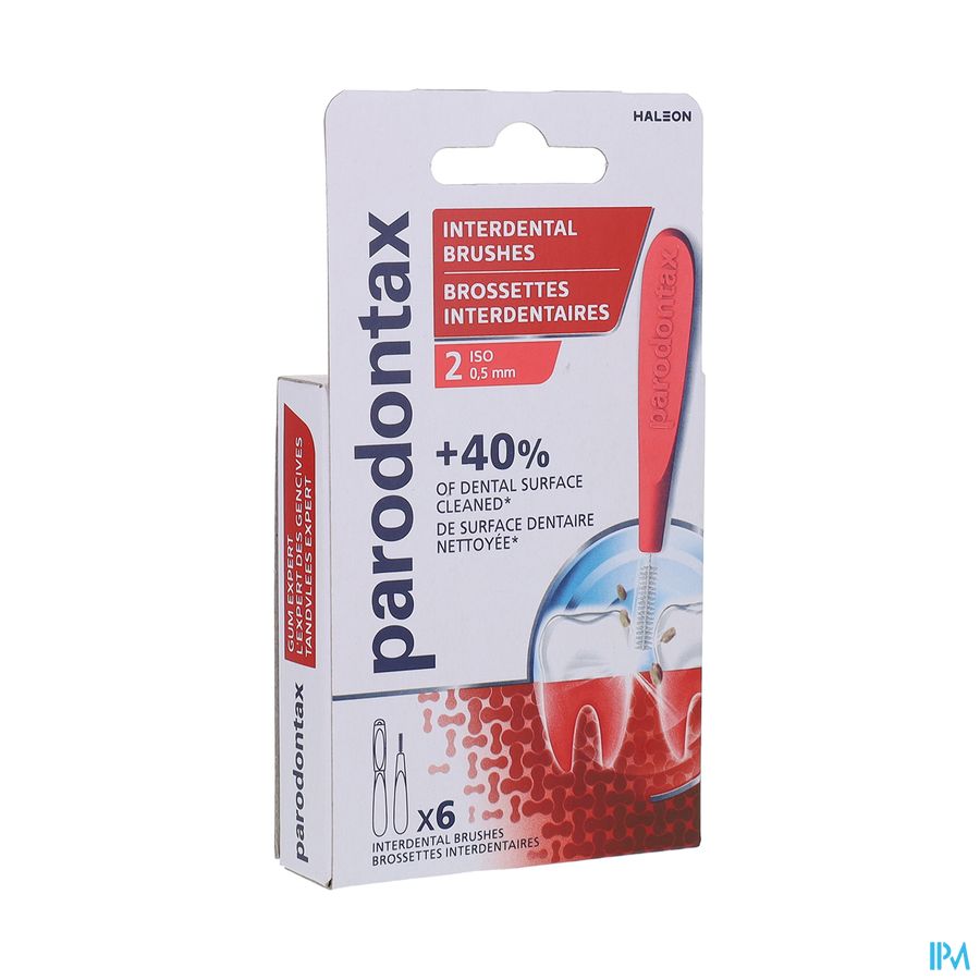 vignette PARODONTAX BROSS INTERDENTAIR T2 0,5MM