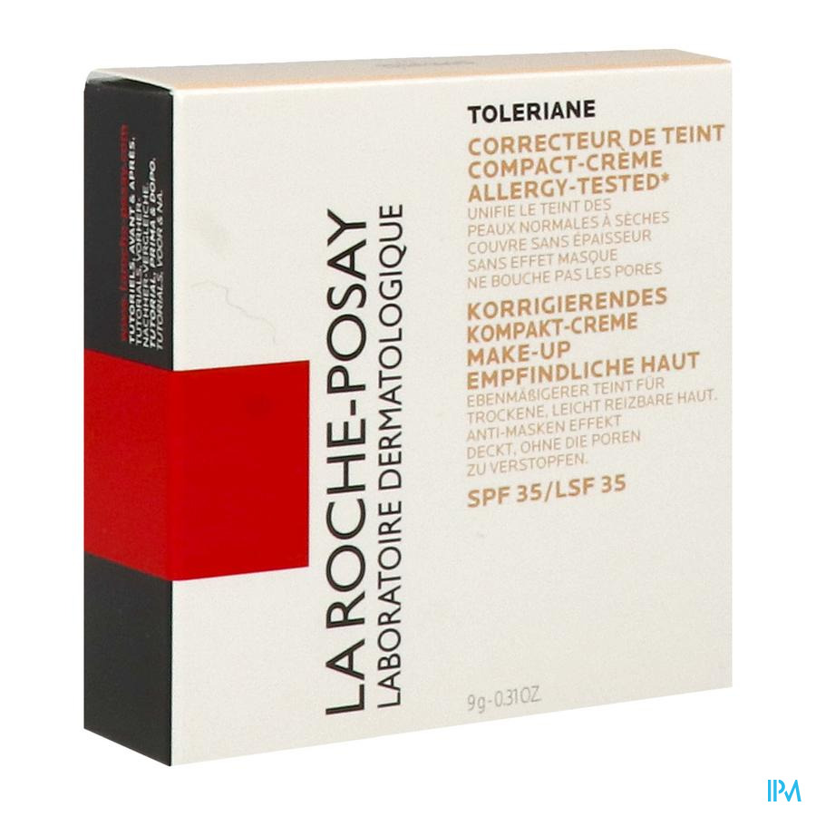 vignette La Roche Posay Toleriane Correcteur De Teint Compact Creme 11 Beige Clair 9g