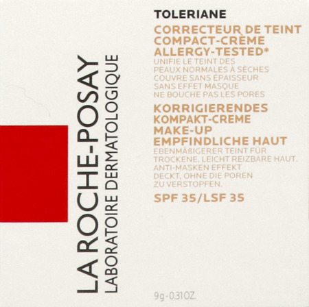 vignette La Roche Posay Toleriane Correcteur De Teint Compact Creme 11 Beige Clair 9g