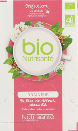 vignette Vitavea Bionutrisante Infusion Draineur Sachet 20