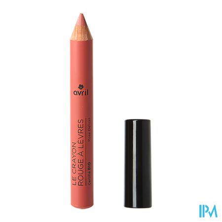 vignette Avril Crayon Rouge A Levres Rose Delicat Certifie Bio 2g