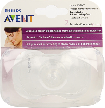 vignette Avent Protege Mamelon Tendresse Scf156/01 X2