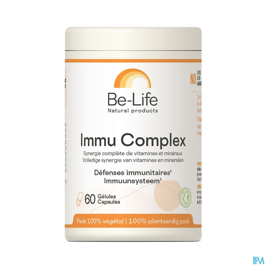 produit BE-LIFE IMMU COMPLEX 60 GEL.