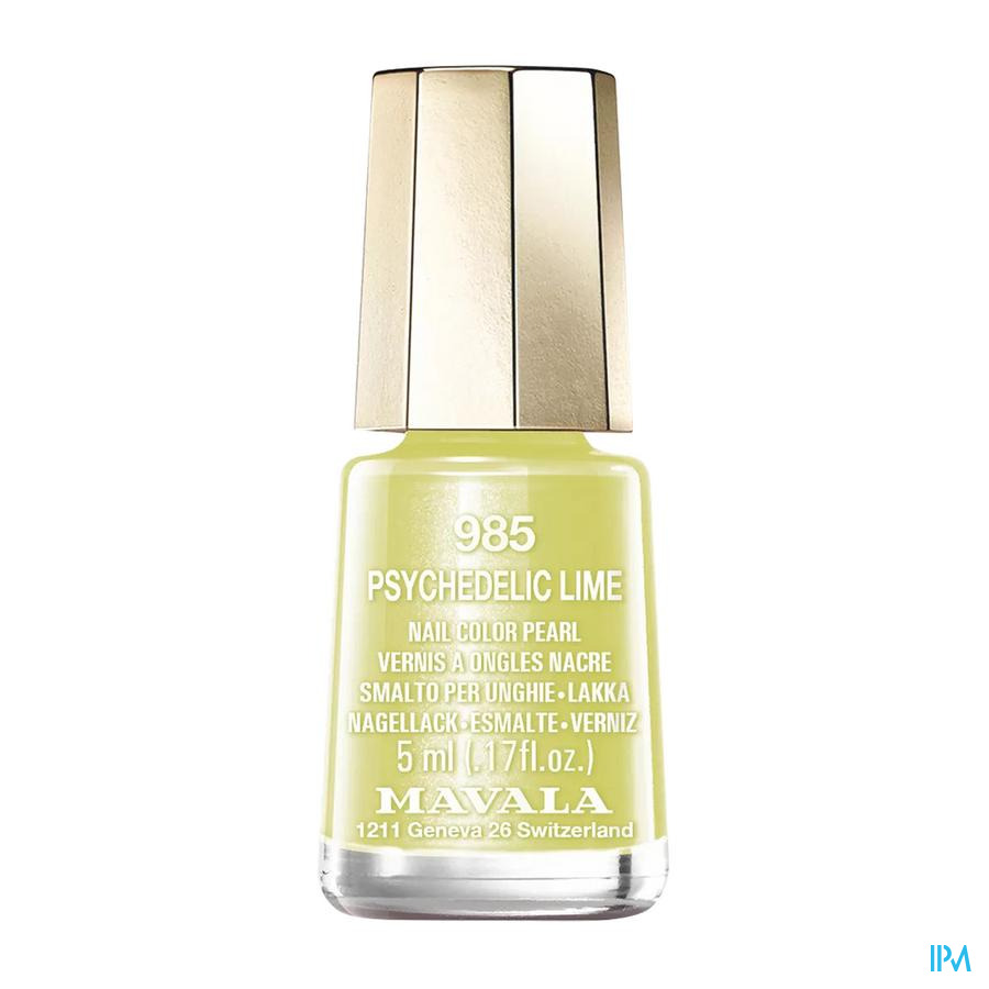 produit MAVALA VAO MINI COLOR'S PSYCHEDE LIME 5ML