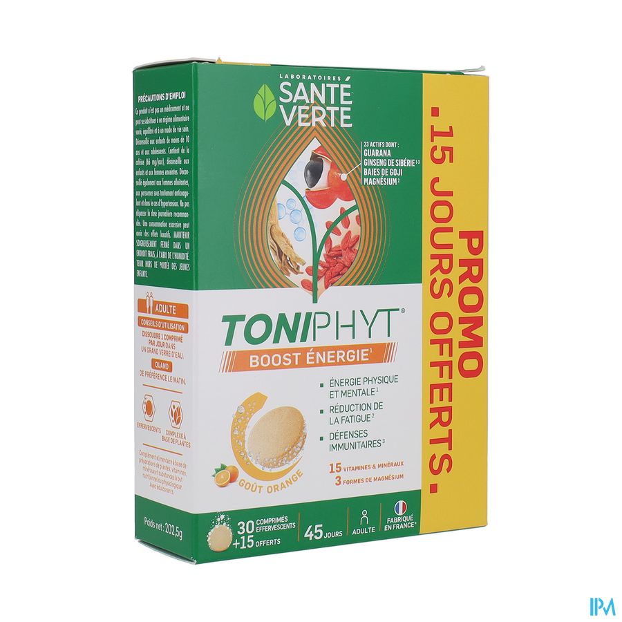 produit SANTE V TONIPHYT BOOST ENG ORA LOT 30+15