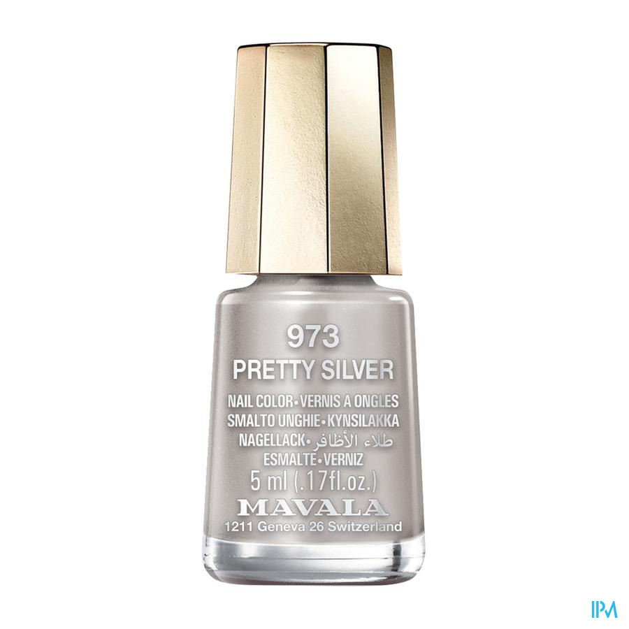 vignette MAVALA VAO MINI COLOR'S PRETTY SILVER 5ML
