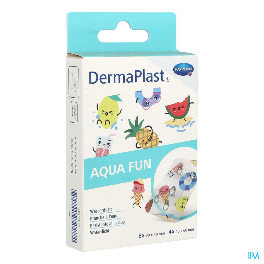 vignette Hartmann Dermaplast Aqua Kids Pansement 2 Tailles 12