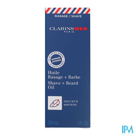 vignette Clarins Men Huile De Rasage Barbe 30ml