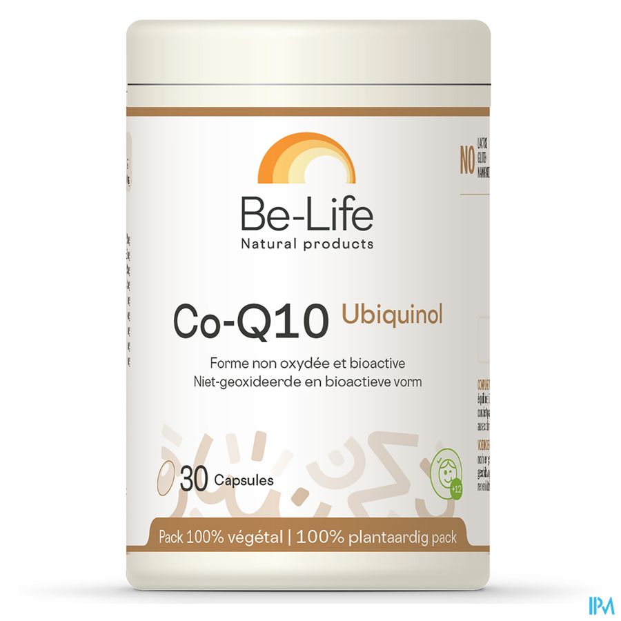 produit BE-LIFE COQ10 UBIQUINOL 30 CAPS