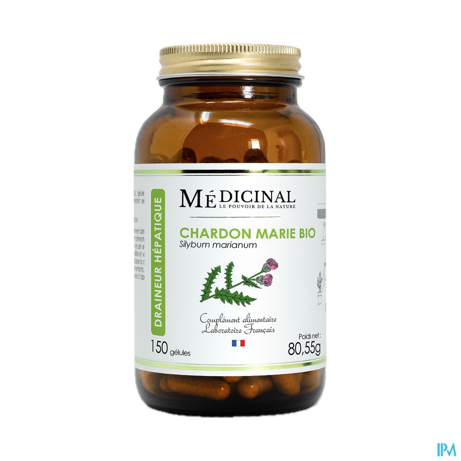 vignette MEDICINAL CHARDON MARIE 150 GEL