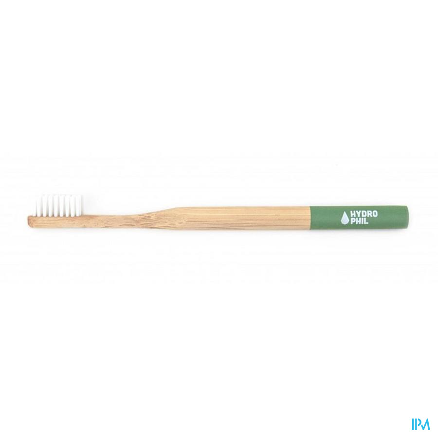 vignette Hydrophil Brosse A Dents Bambou Medium Verte