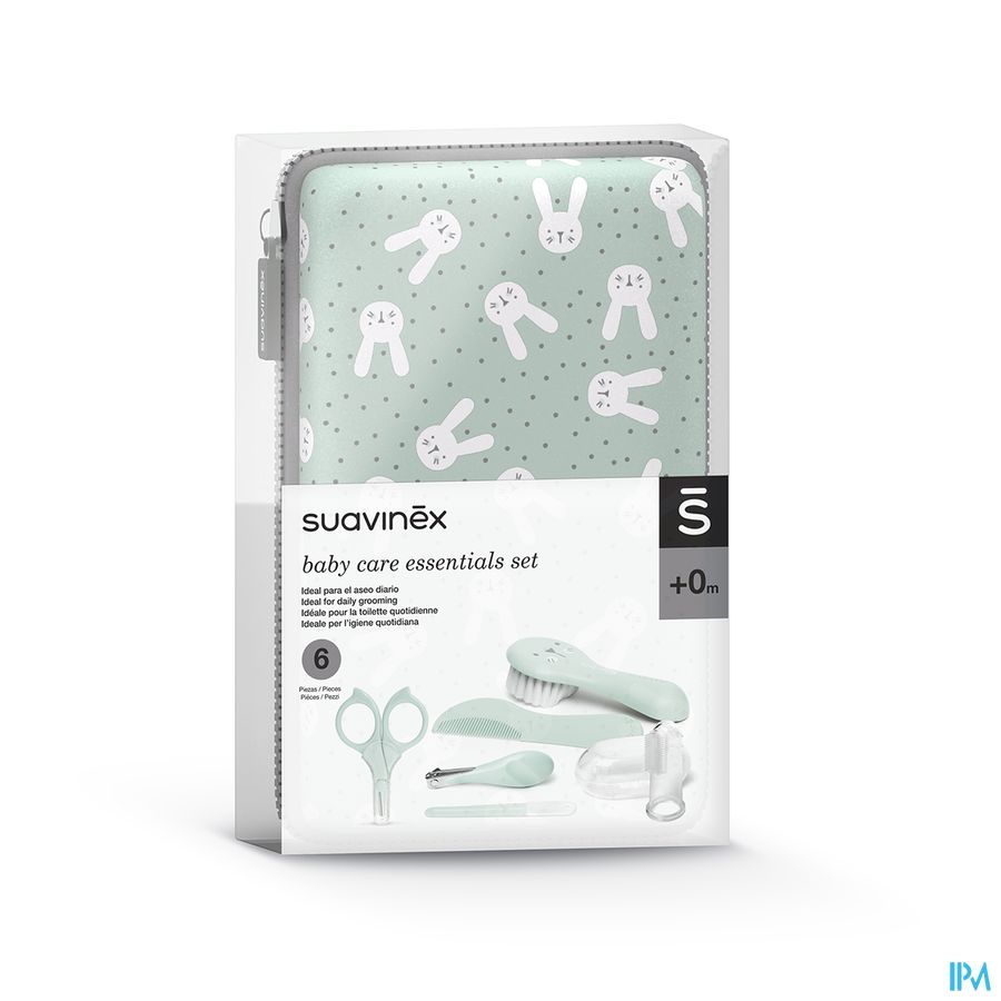 produit SUAVINEX TROUSSE DE TOILETTE HYGGE VERT