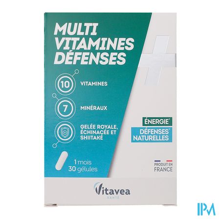 vignette Vitavea Multivitamines Defenses Naturelles Gelule 30