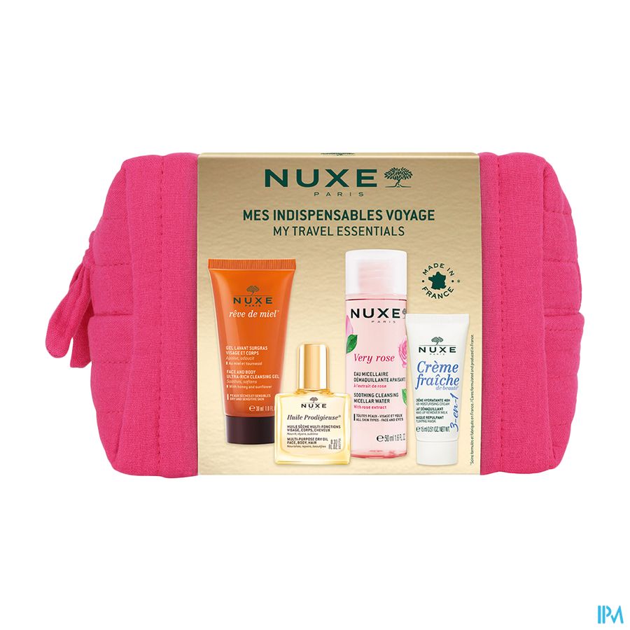 produit NUXE TROUSSE VOYAGE MES INDISPENS VOYAGE