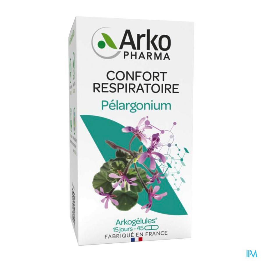 produit Arkogelules Pelargonium Gelule 45