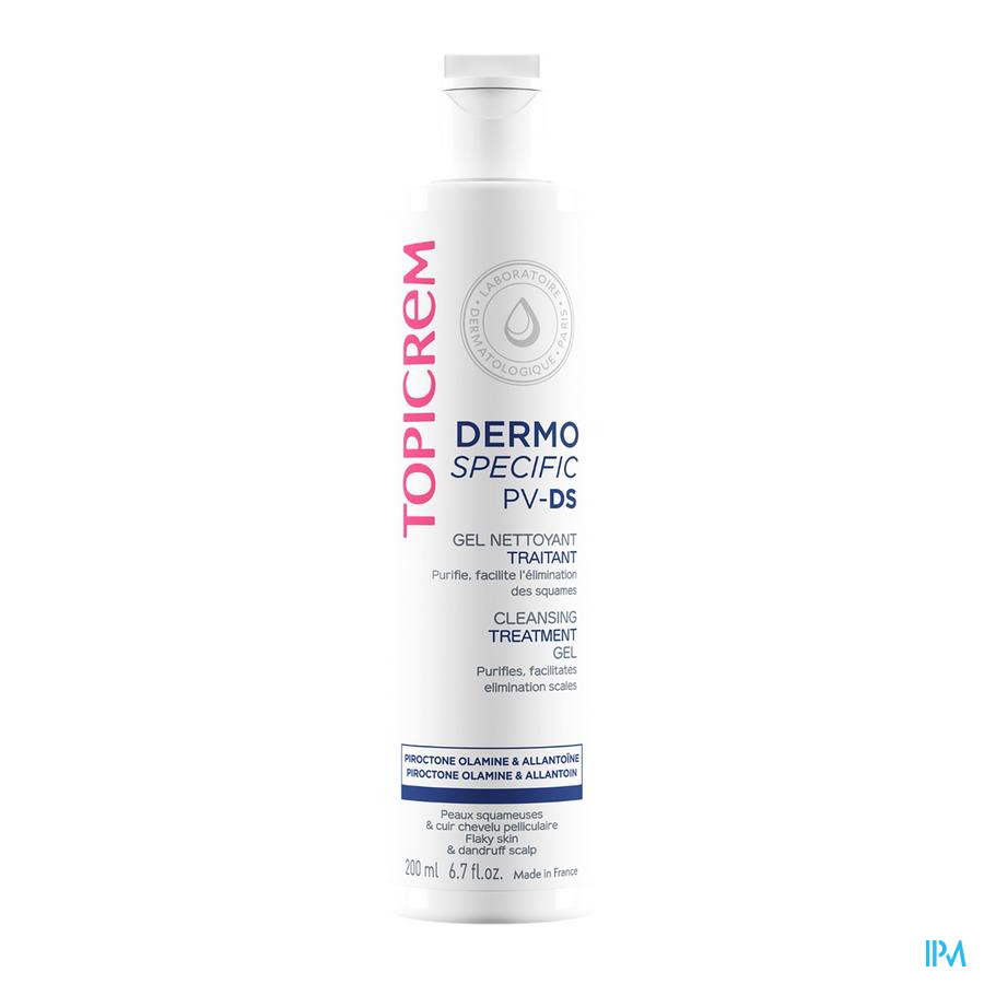vignette TOPICREM PV/DS GEL NETTOYANT 200ML