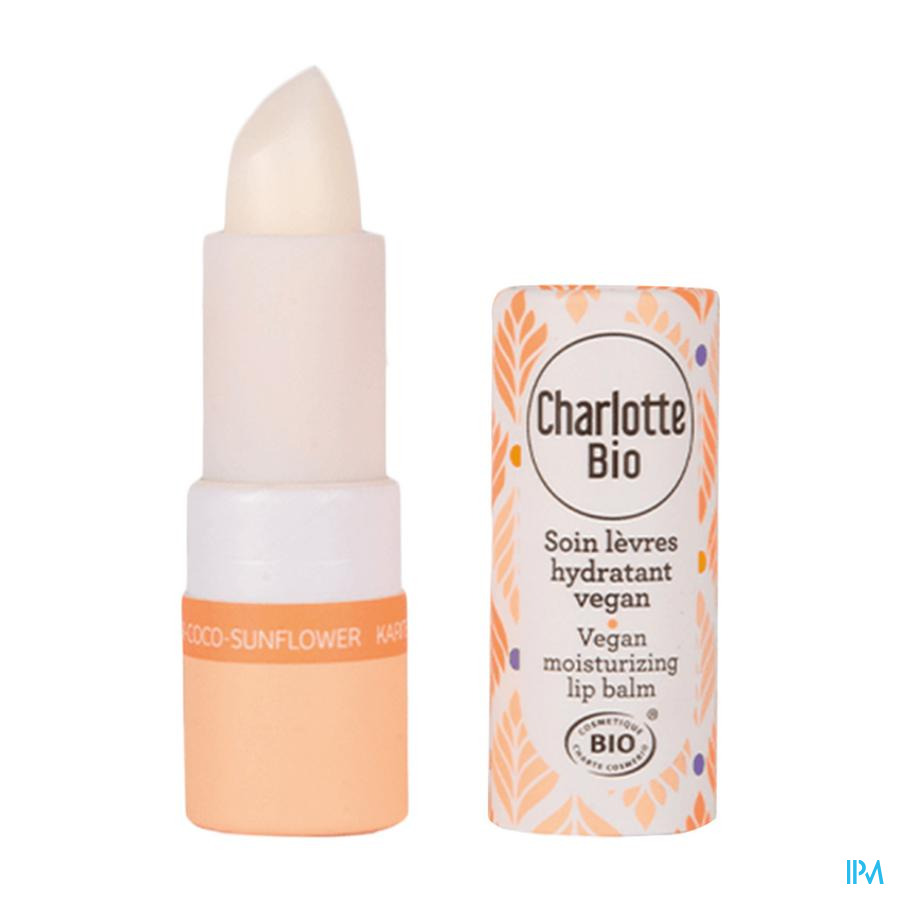 produit Charlotte Bio Soin Levres Hydratant Et Vegan Bio 4g