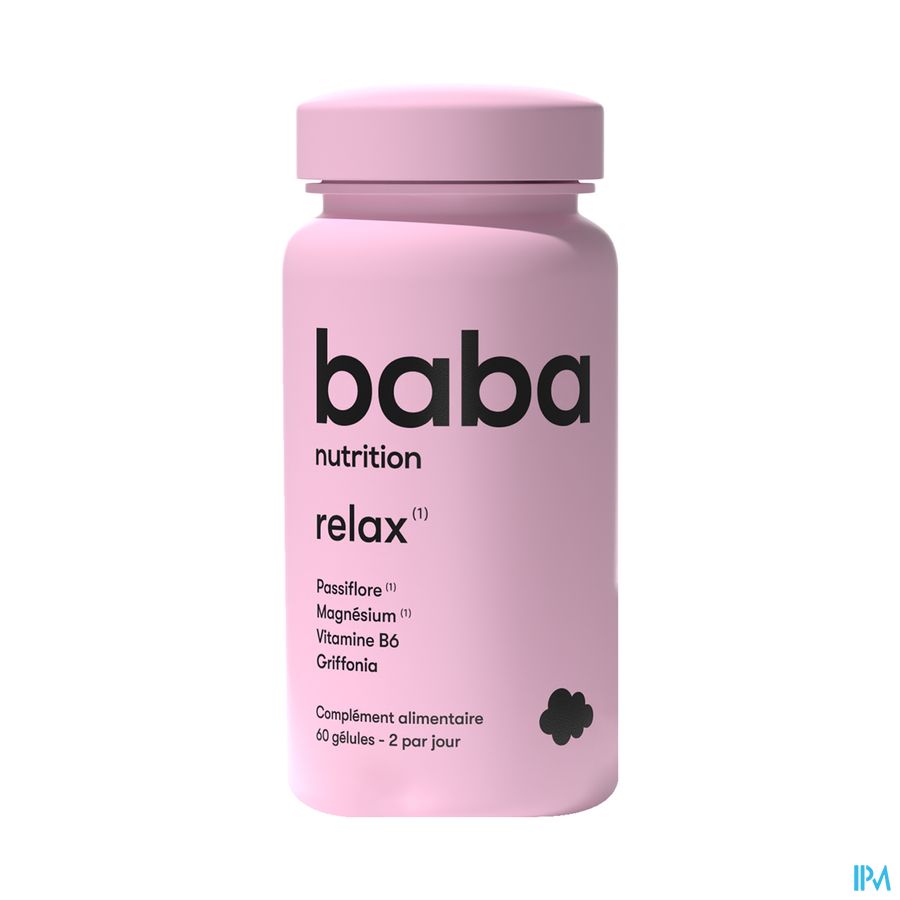 produit Baba Nutrition Relaxation Gelule 60