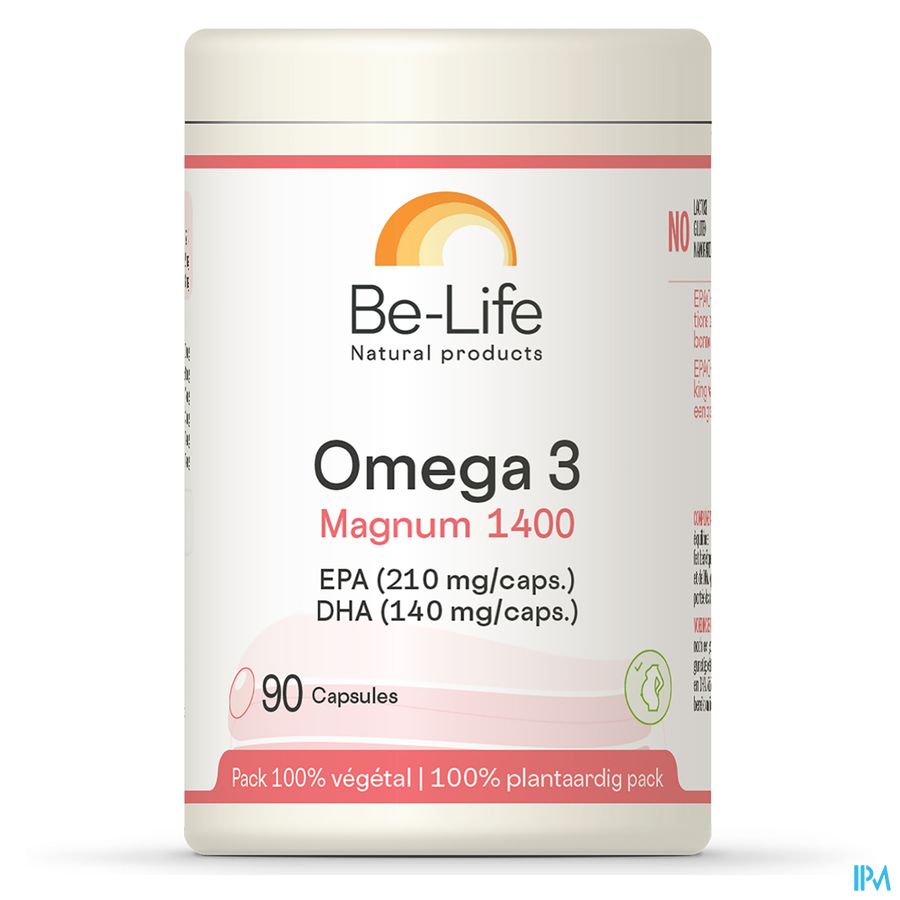 vignette Be Life Omega 3 Magnum 1400 Capsule 90