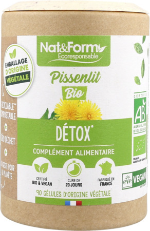 vignette Nat Et Form Ecoresponsable Pissenlit Bio Gelule Vegetale 90