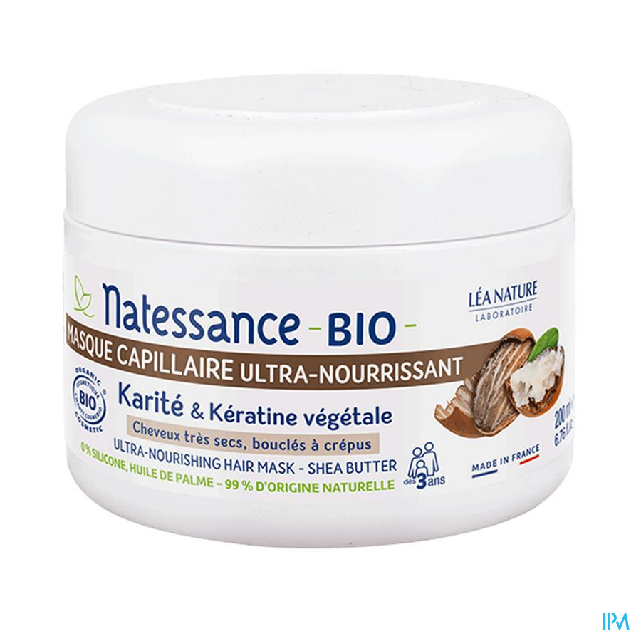 vignette NATESSANCE BIO MASQ CAPILL ULT-NOUR 200ML