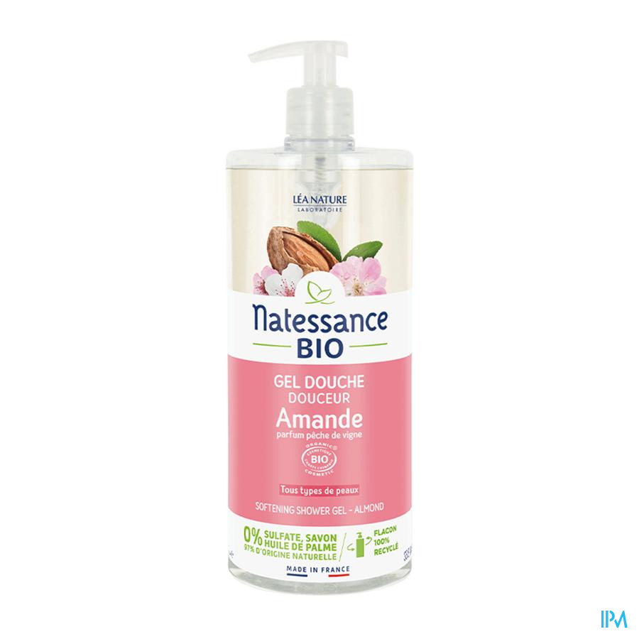 produit NATESSANCE BIO GEL DCHE AMANDE 650ML