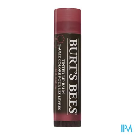 vignette Burt&#039;s Bees Baume A Levres Colore Dahlia Rouge Stick 4g25