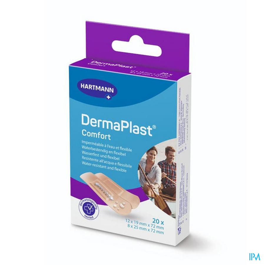 vignette Hartmann Dermaplast Comfort Pansement 2 Tailles 20