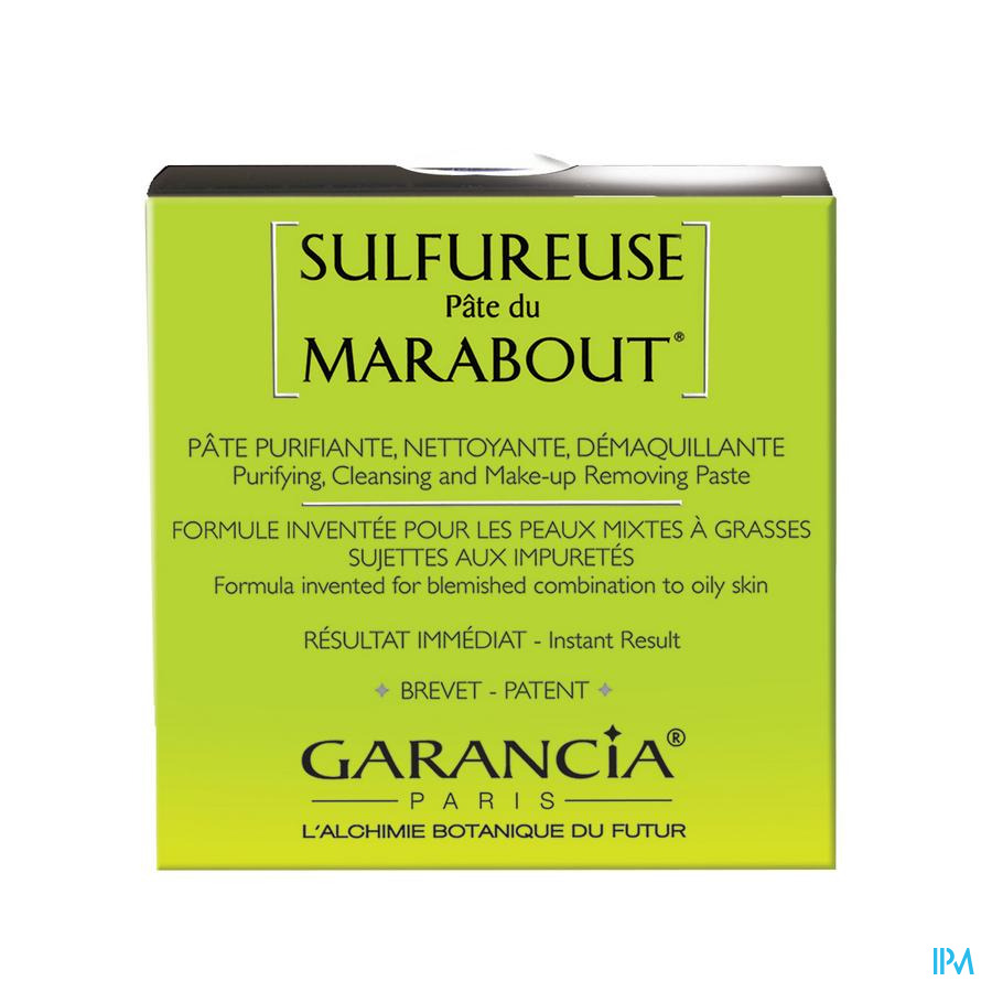 vignette Garancia Sulfureuse Pate Du Marabout 50g