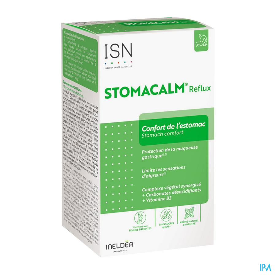 vignette Ineldea Isn Stomacalm Reflux Confort De l Estomac Comprime 20