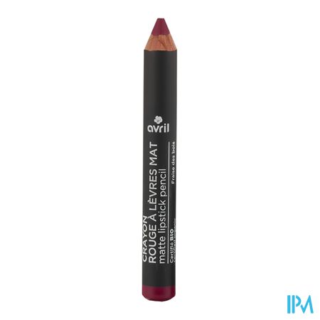 vignette Avril Crayon Rouge A Levres Mat Fraise Des Bois 2g