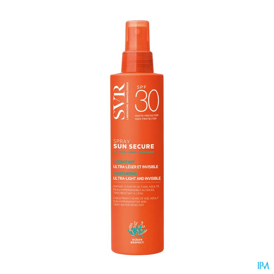produit SUN SECURE SPRAY SPF30 200ML