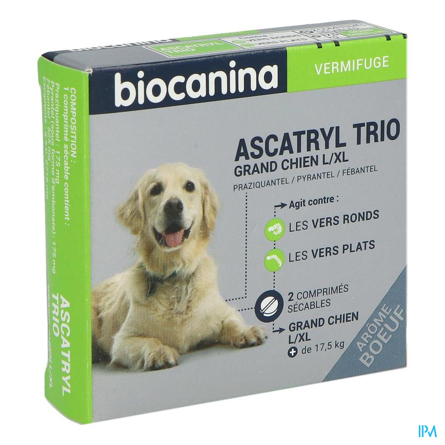 vignette Ascatryl Trio Grand Chien Comprime 2