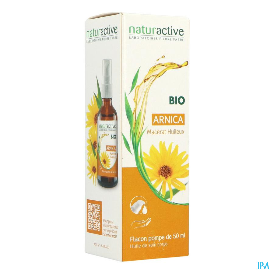 vignette Naturactive Huile Vegetale Bio Arnica 50ml