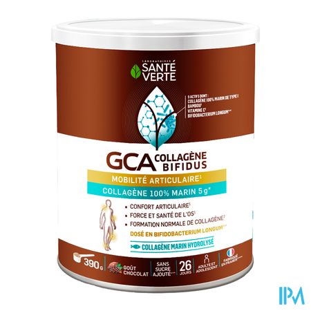 vignette Sante Verte Gca Collagene Bifidus 390g