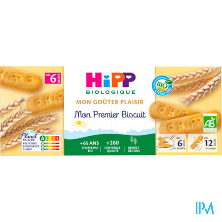 vignette Hipp Mon Gouter Plaisir Mon Premier Biscuit Bio Etui 180g