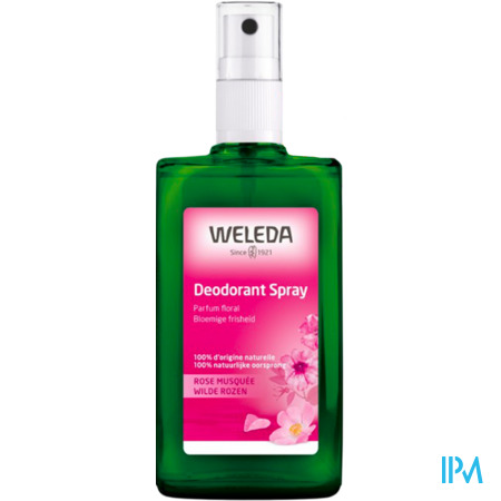 vignette WELEDA DEOD ROSE DAMAS SPR 100ML