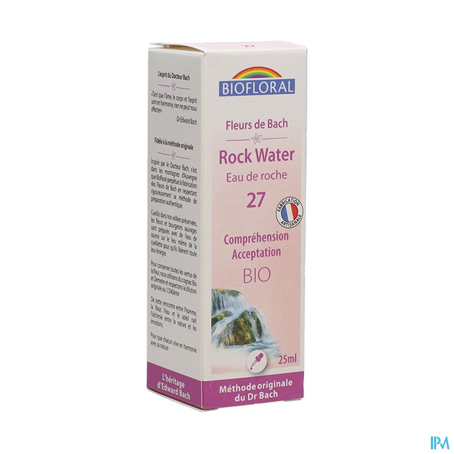 produit Biofloral Fleurs De Bach 27 Eau Roche Bio 25ml