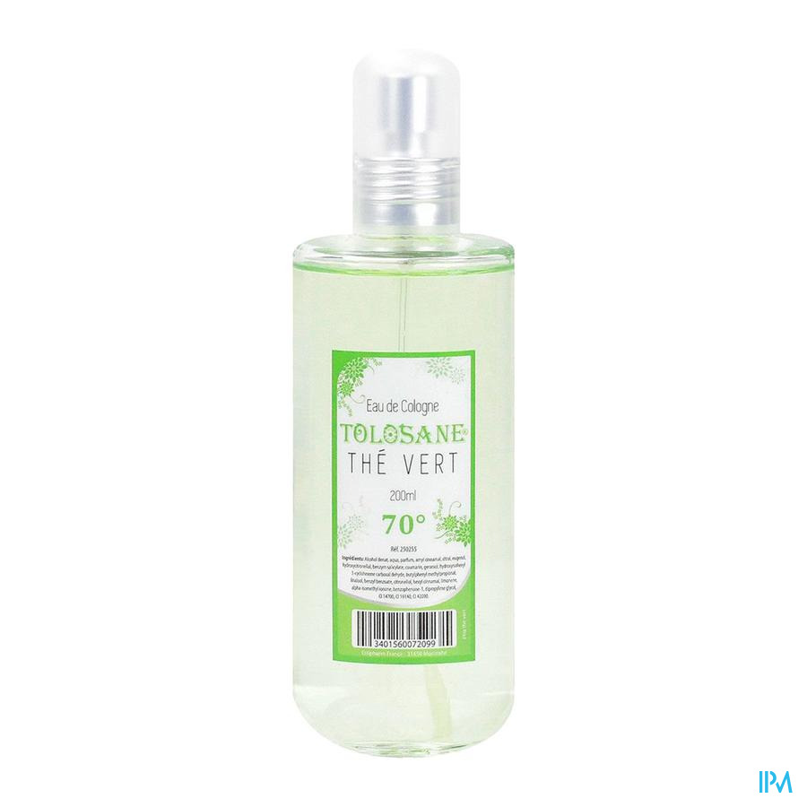produit Tolosane Eau De Cologne The Vert 200ml