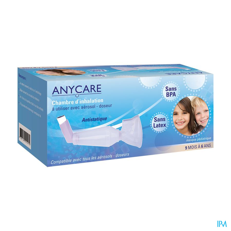 produit ANYCARE CHAMBRE DEINHALATION 9M 6ANS