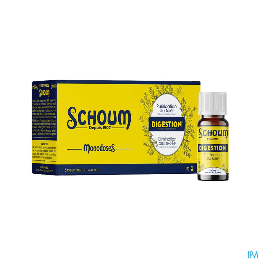 produit SCHOUM DIGESTION MONODOSE 10X15ML