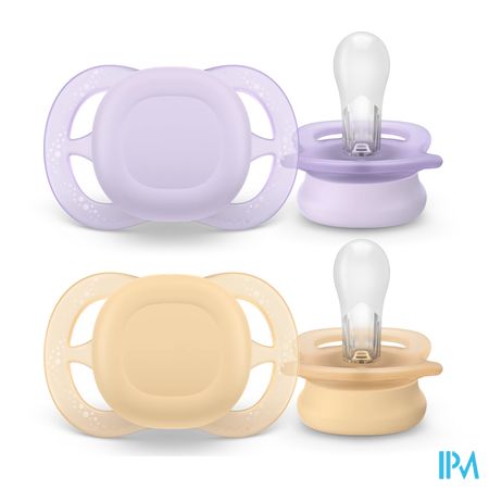 vignette Avent Sucette Ultra Start 0/2mois Uni X2