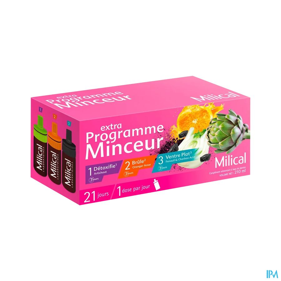 produit MILICAL EXTRA PROGRAMME MINCEUR