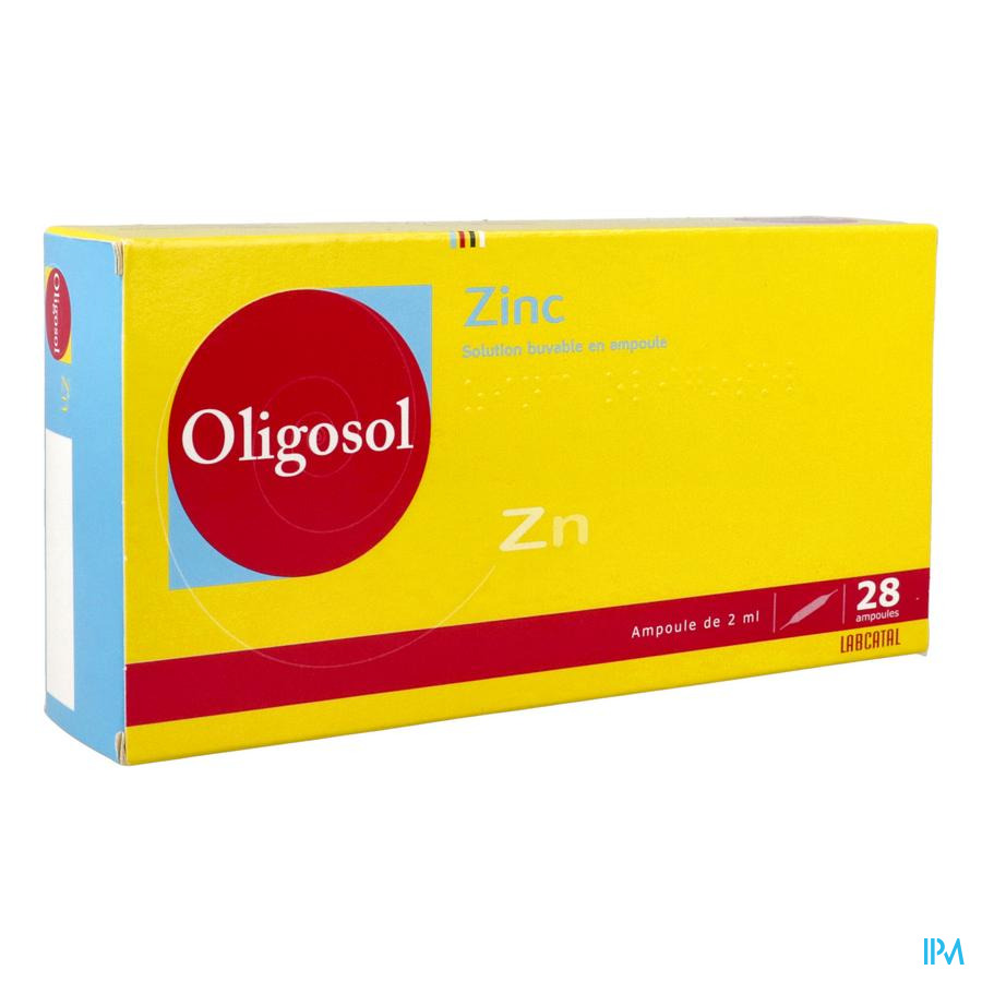 vignette OLIGOSOL ZINC AMP 2ML 28