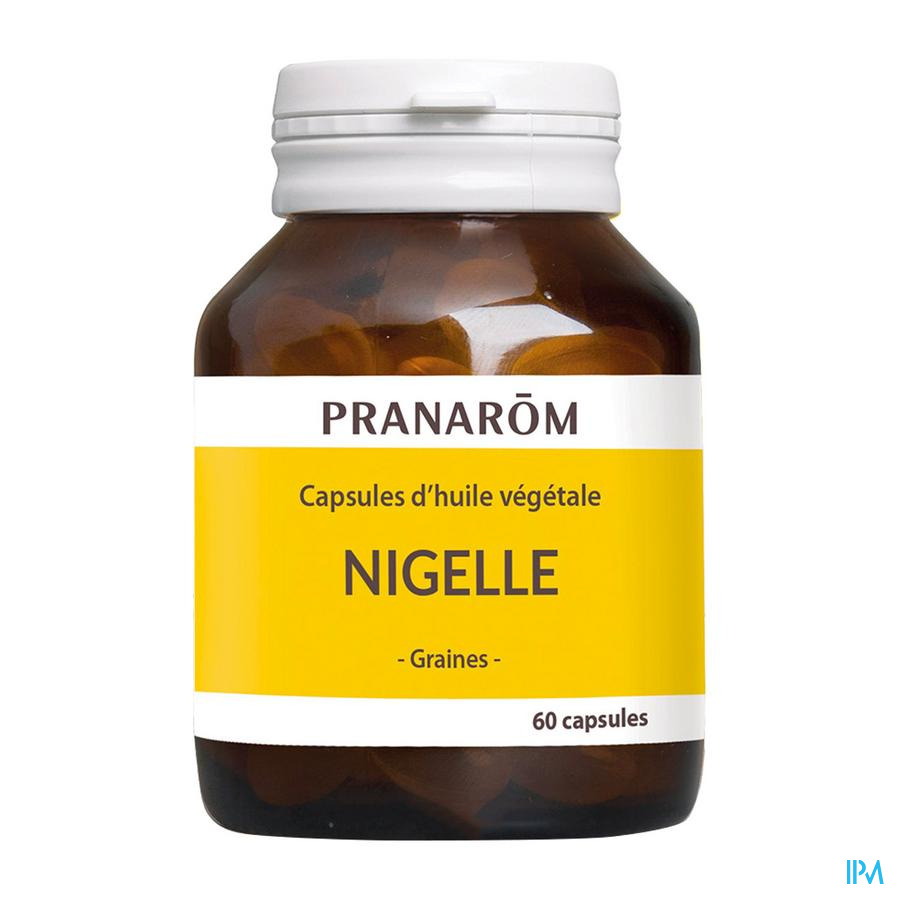 vignette Pranarom Perles Huile Vegetale Nigelle Bio Capsule 60