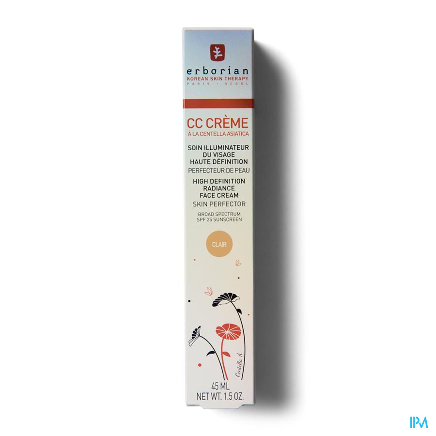 produit ERBORIAN CC CR CLAIR 45 ML