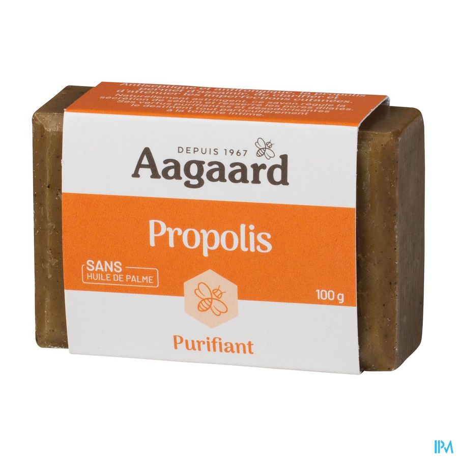 produit AAGAARD SAVON DE LA RUCHE - PROPOLIS 100G